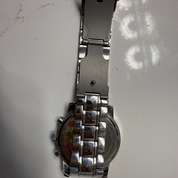 Guess Men's Silver Watch- only worn couple of times. - Picture 6 of 7